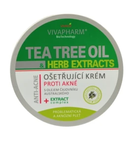 Krem na trądzik z ekstraktem z olejku z drzewa herbacianego - 200 ml