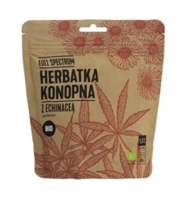 Herbatka konopna z echinaceą 1,5% CBD + CBDA 40g