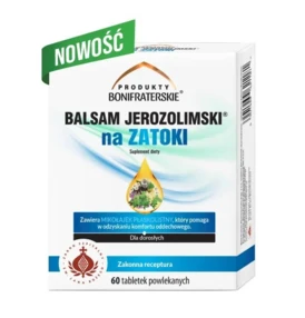 Balsam Jerozolimski na zatoki 60 tabletek