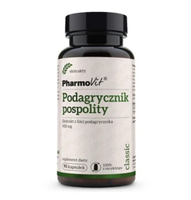 Podagrycznik pospolity 450 mg - 90 kapsułek