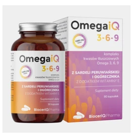 BioceriQ OmegaiQ 3-6-9 1200 mg 90 kaps