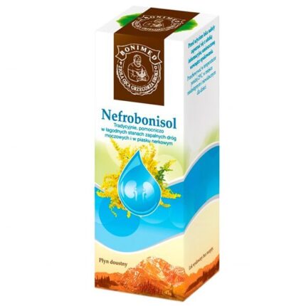 Nefrobonisol - krople moczopędne, odtruwające 40g