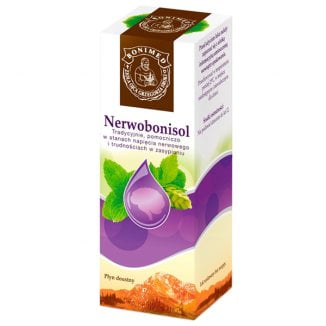 Nerwobonisol - krople ziołowe Ojca Grzegorza Sroki 40g