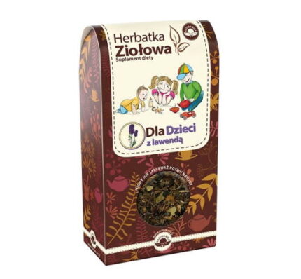 Herbatka ziołowa dla dzieci z lawendą 80g