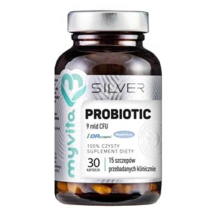 Probiotyk 9 mld- 15 szczepów bakterii - 30 kaps