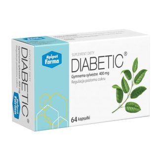 Diabetic - dla osób dbających o prawidłowy poziom cukru 64 kaps