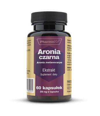Aronia czarna 20:1 200 mg 60 kaps