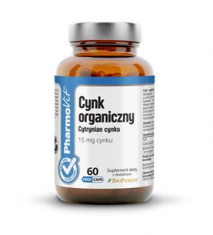 Cynk organiczny - cytrynian cynku 60 kaps