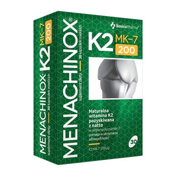 Menachinox witamina K2 200uq 30 kaps