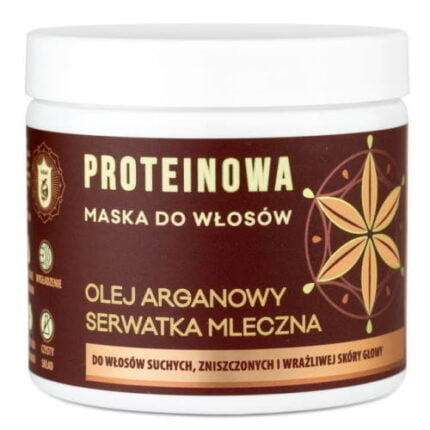Proteinowa maska do włosów z olejem arganowym 200 ml
