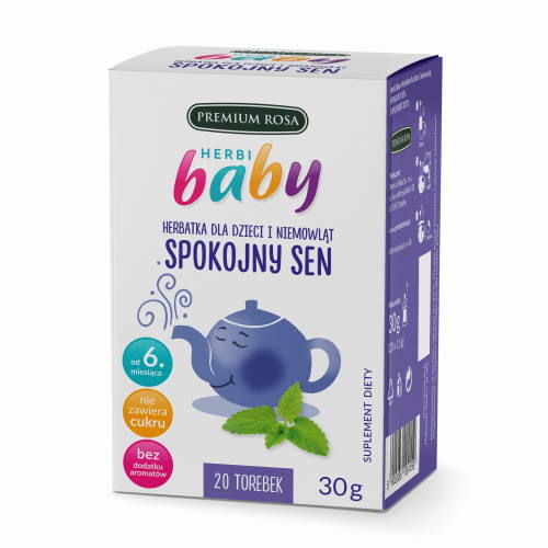 Herbatka dla dzieci i niemowląt spokojny sen