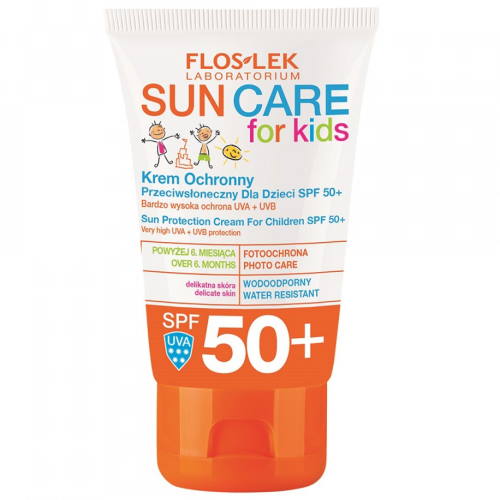 SUN CARE for kids Krem ochronny przeciwsłoneczny dla dzieci SPF 50+ 50 ml - Floslek