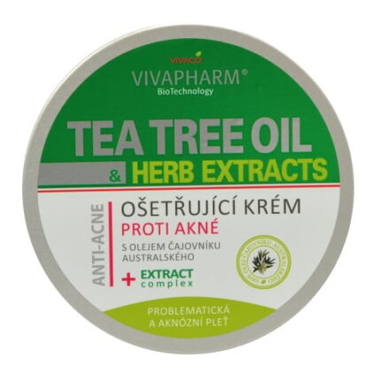 Krem na trądzik z ekstraktem z olejku z drzewa herbacianego - 200 ml