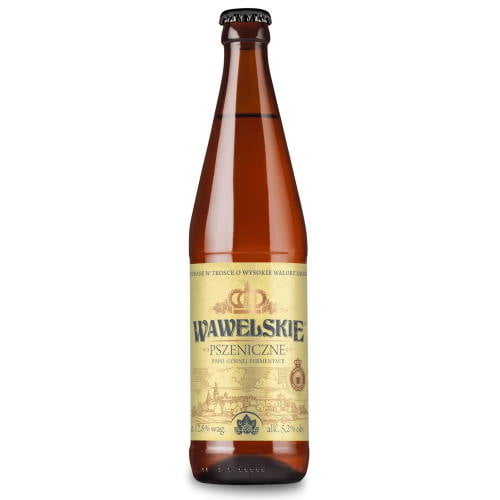 Piwo Wawelskie Pszeniczne 5,2% 0,5l