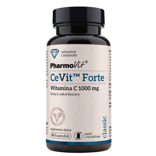 CeVit Forte - Witamina C 1000mg 60 kapsułek