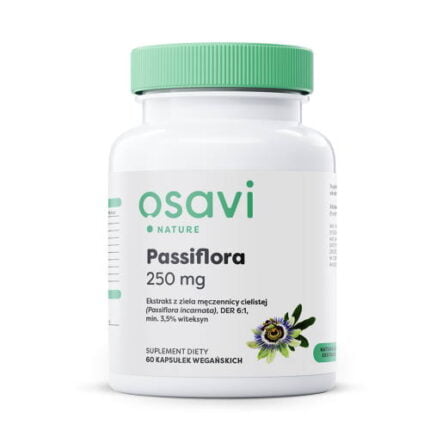 Passiflora 250 mg - 60 kapsułek wegańskich