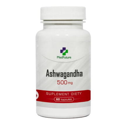 Ashwagandha ekstrakt 500 mg 60 kapsułek
