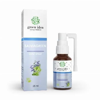 Spray doustny szałwia i eukaliptus Salviagreen – 25 ml